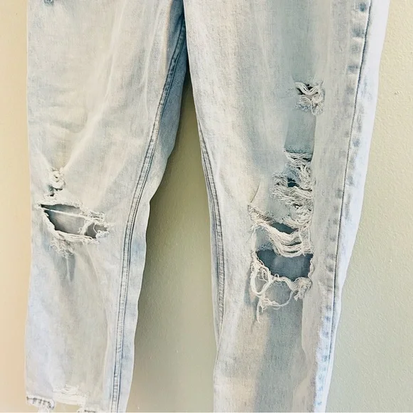 Abercrombie & Fitch Straight Ultra High Rise Jeans  Womens Size 31 Curve Love - Picture 7 of 13